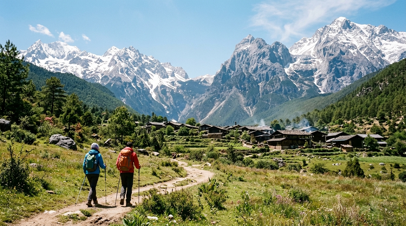 Majestic Jade Dragon Snow Mountain